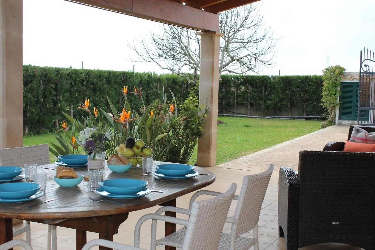 Finca Son Gallina Con Piscina Y Jardin En Sa Pobla, Ideal Para 6 Personas Casa di campagna